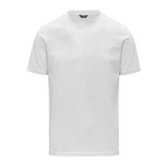 K-Way K-Way, T-Shirts, male, White, Size: XL Odom Jersey Micro Lettering Slim