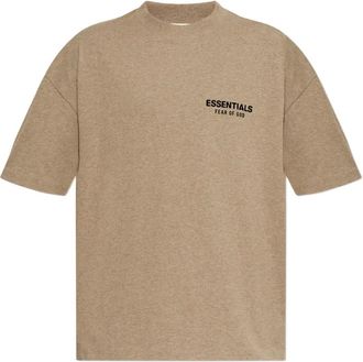 Fear of God logo-detail T-shirt - Beige