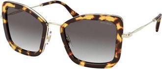 Miu Miu MU55VS 7S00A7 Womens Sunglasses Tortoiseshell Size 51
