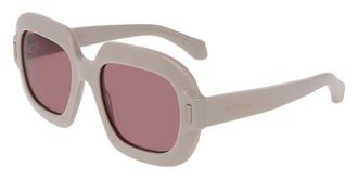 Ferragamo SF2068SE 259 Womens Sunglasses Brown Size 54