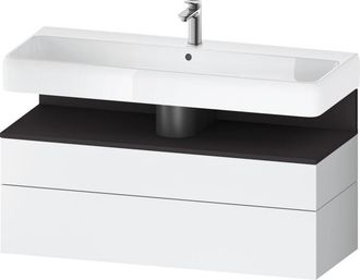 Duravit Qatego Mueble Bajo Lavabo, 1 Extra&iacute;ble Y 1 Caj&oacute;n, - Duravit