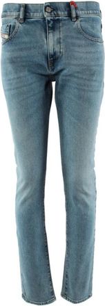 Diesel D-Strukt Jeans - Heren - Slim Fit Jeans - Blauw - W34 L34 - Katoen - Jeans