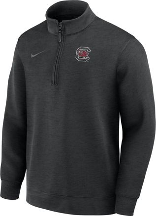 Nike South Carolina Gamecocks Nike Mens Dri-FIT Half-Zip College Top in Black | M53838E169SCAR-BLK