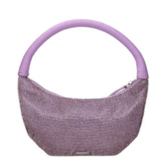 Staud Stevige vrouwens Handtas Strass Paars/Lila