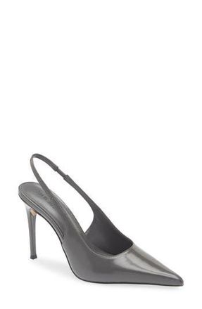 Steve Madden Reyes Pointed Toe Slingback Sandal in Grey Box at Nordstrom Rack, Size 6.5