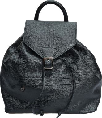 Isabella Rhea Zwart Rundleer Tas