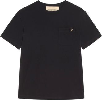 Valentino Garavani Hombre, Camisetas, Negro, Talla: L