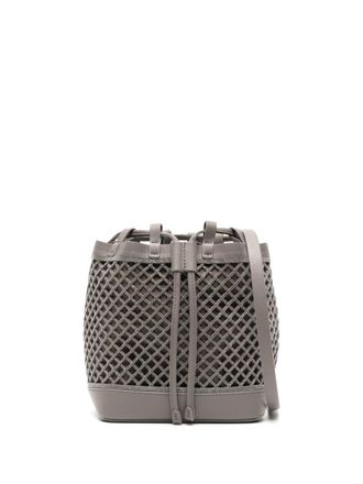 Brunello Cucinelli Borsa a secchiello Monili - Grigio