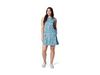 Columbia Freezertm Tank Top Dress Womens Clothing Canyon Blue Serenoa : XS, Elastane/Polyester