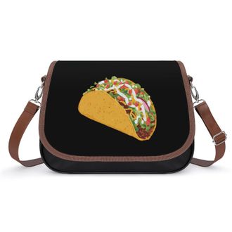 Generic Tacos1 Food Fashion Womens Crossbody Bags Novelty Handbag Shoulder Bag Purse