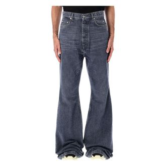 Rick Owens Heren, Jeans, Blauw, Maat: W33 Katoen