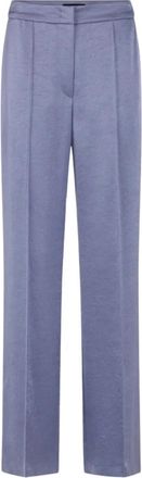 Marc Cain Paarse Broek Zc 81.12 - Dames - Straight fit broeken - Paars - XL - Broeken