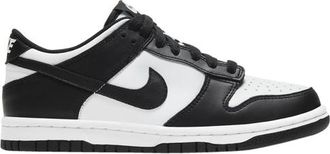 Nike Boys Dunk Low - Boys Grade School Basketball Shoes White/Black Size 3.5