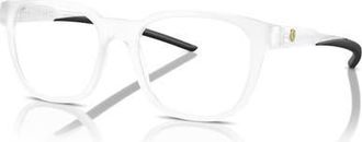 Ferrari 53mm Square optical glasses in Grey at Nordstrom