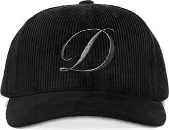 Dime corduroy embroidered-logo cap - unisex - Cotton/Polyester - One Size - Black