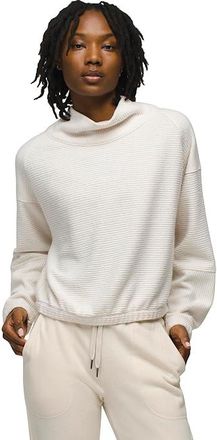 Prana Olivia LS Womens Sweater Canvas : LG (Womens 10-12), Modal/Polyester/Tencel