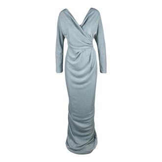 Rhea Costa Abito lungo a sirena - - Dresses - Donna - Blu - M