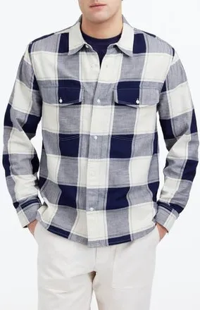 Madewell Plaid Cotton Work Shirt in Cotton Flannel Yd at Nordstrom Rack, Size Xx-Large