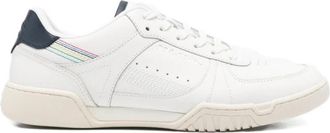 Paul Smith Leather Sneakers - Heren - Sneakers - Wit - 44 EU - Leer - Schoenen