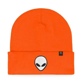 Dalix Alien Beanie in Neon Orange at Nordstrom