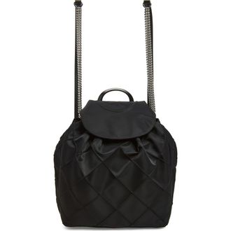 Tory Burch Fleming Nylon Backpack in Black at Nordstrom