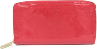 Louis Vuitton Pre-owned Canvas Portemonnee - Dames - Vintage Accessoires - Rood - ONE Size - Vintage