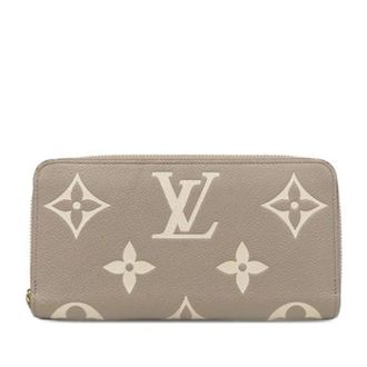 Louis Vuitton Pre-owned Wallets, female, Beige, Size: ONE SIZE Pre-owned Zip Around Wallet
