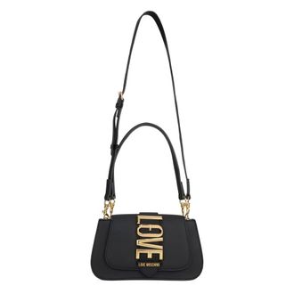 Love Moschino Schoudertas - Dames - Tassen - Zwart - Maat: ONE Size Poliester