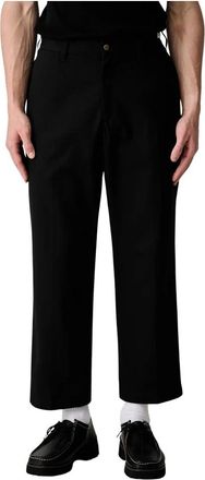 Neighborhood WP Wide Pants - Heren - Straight fit broeken - Zwart - L - Katoen - Broeken
