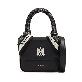 Amiri Handbags, female, Black, Size: ONE SIZE Nano MA Bag