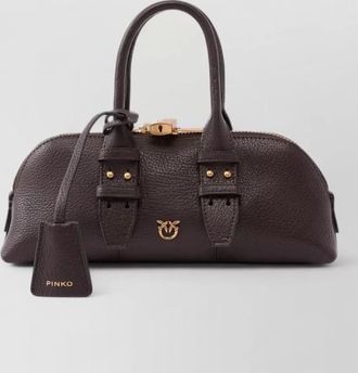 Pinko love bag sheep leather shoulder bag