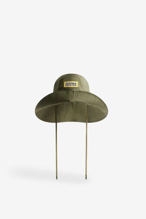 Ganni x Hunter Water Resistant Bucket Hat Size XS/S - Green