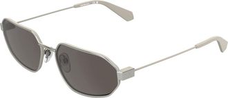 Calvin Klein Ckj 26200S Zonnebril - unisex - Zonnebrillen - Grijs - 58 MM - Accessoires