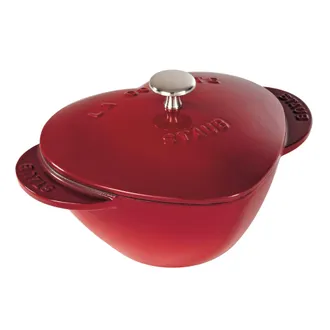 Staub Cast Iron 1.75-qt Heart Cocotte