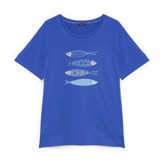 Fiorella Rubino Donna, Top, Blu, XS, new
