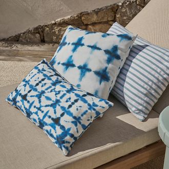 La Redoute Interieurs Vierkant buitenkussen, 45x45 cm, AMORGOS