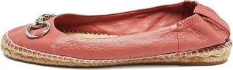 Gucci Espadrilles con morsetto - Rosso