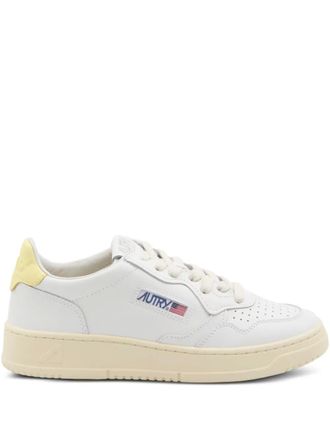 Autry Medalist leather sneakers - White