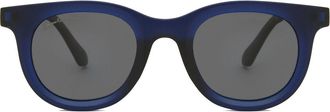 Montana Eyewear MP61 Polarized MP61D Mens Sunglasses Blue Size 47