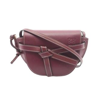 Loewe Pre-owned Cross Body Bags, female, Red, Size: ONE SIZE Pre-owned Shoulder Bag