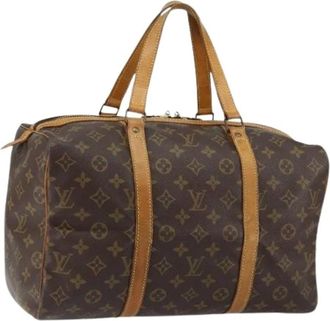 Louis Vuitton Pre-owned Weekend Bags, female, Brown, Size: ONE SIZE Pre-owned Canvas Travel Bag