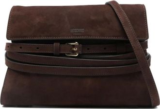Moschino Bags.. - Dames - Schoudertassen - Bruin - ONE Size - Leer - Tassen