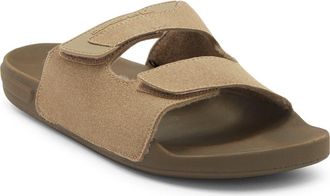 Quiksilver Dusk Patrol Slide Sandal in Tan/Medium Brown at Nordstrom Rack, Size 11