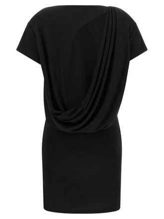 Jacquemus Viscose Jersey Minidress - Black