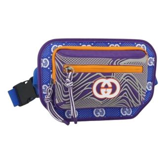 Gucci Pre-owned Belt Bags, female, Purple, Size: ONE SIZE Pre-owned Vintage Belt Bag
