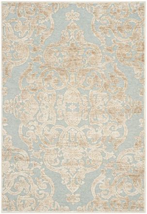 Safavieh Alfombra viscosa neutrale/blu 122 x 170 cm
