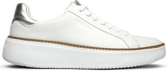 Cole Haan Womens Grandpro Topspin Trainers - White Leather - Size UK 5