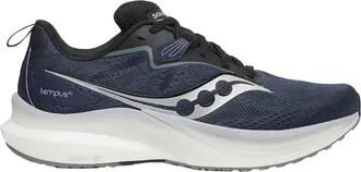 Saucony Mens Tempus 2 Running Shoes In Navy/black