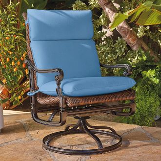 Frontgate Highback Cushion - Aruba, 40L x 22W - Frontgate