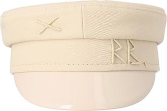 Ruslan Baginskiy Beige Baker Boy Textured Hat